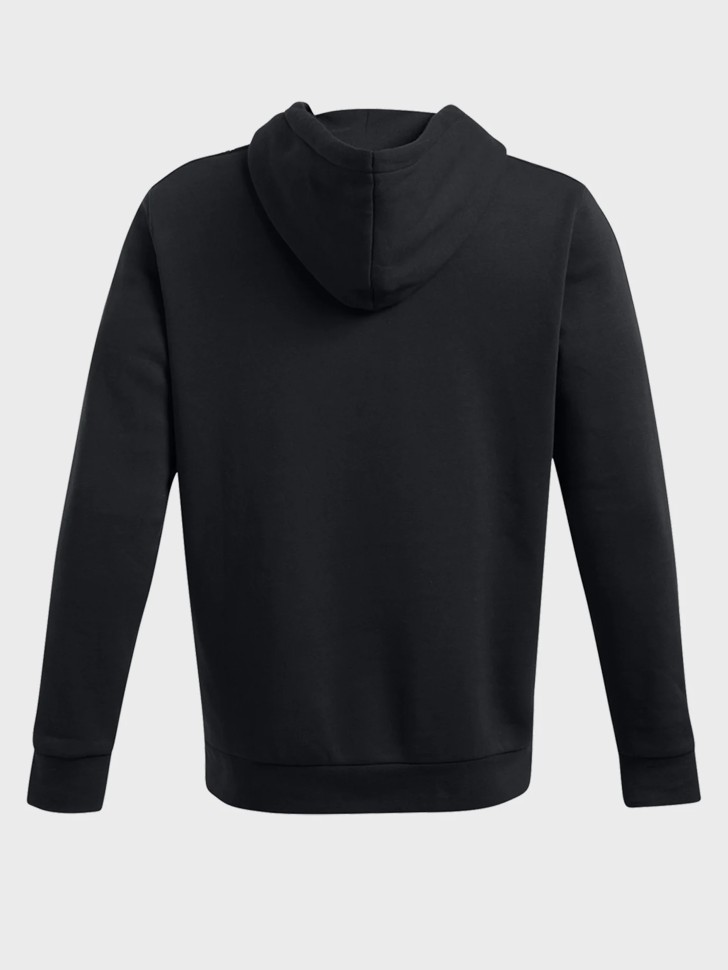 Толстовка мужская Under Armour UA Icon Fleece HD Taping черная 1389356-001 изображение 7