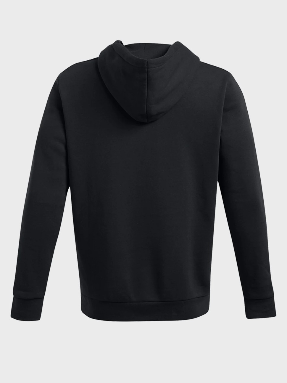 Толстовка чоловіча Under Armour UA Icon Fleece HD Taping чорна 1389356-001 — фото 7