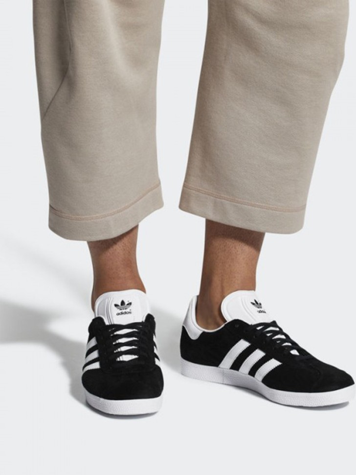 Кросівки чоловічі Adidas GAZELLE чорні BB5476 изображение 6
