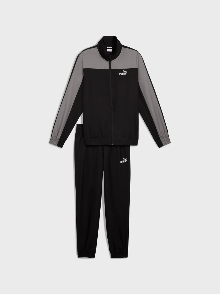 Костюм мужской Puma Woven Colorblock Tracksuit черный 68485601 изображение 7