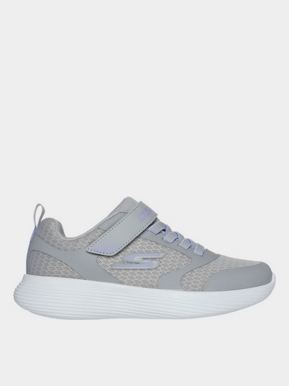 Кросівки дитячі Skechers GO RUN 400 V2 сірі 303560L GYLV — фото 2