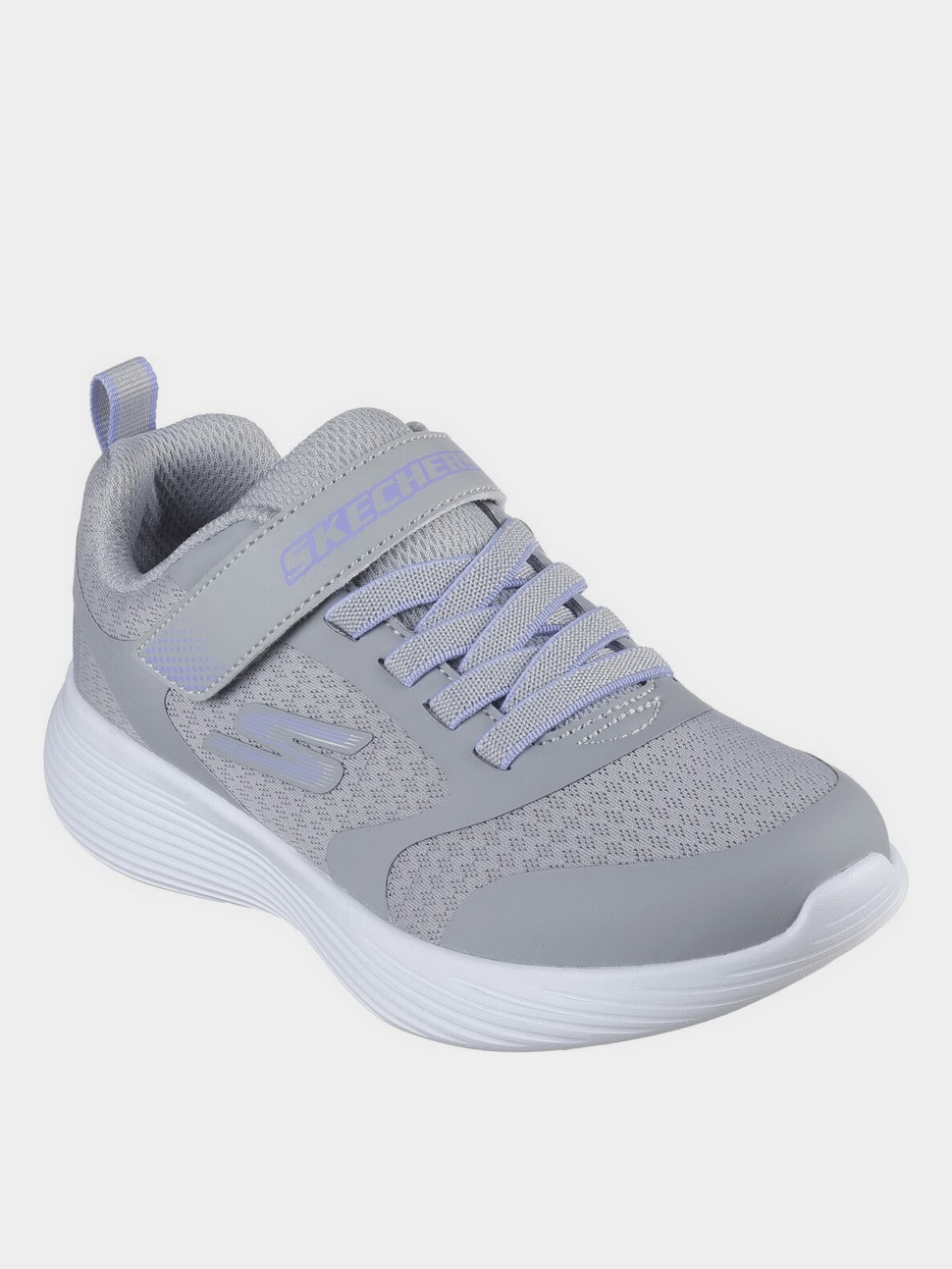 Кросівки дитячі Skechers GO RUN 400 V2 сірі 303560L GYLV — фото 3