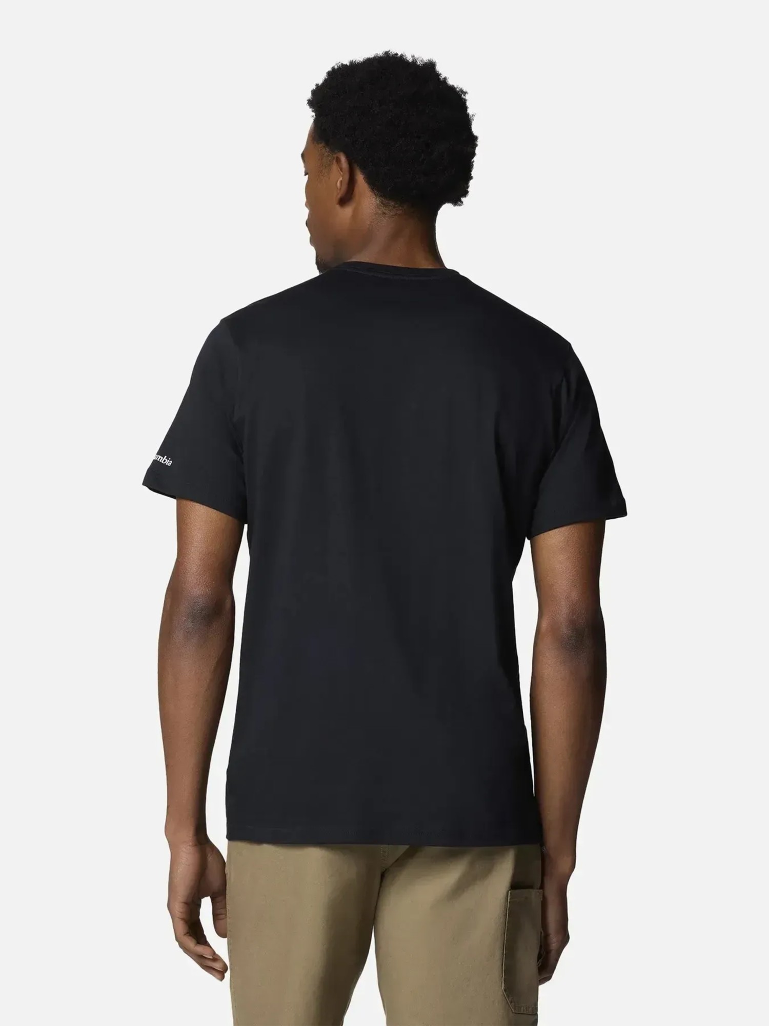 Футболка чоловiча Columbia M Rapid Ridge™ Graphic Tee чорна 1888811-001 изображение 4