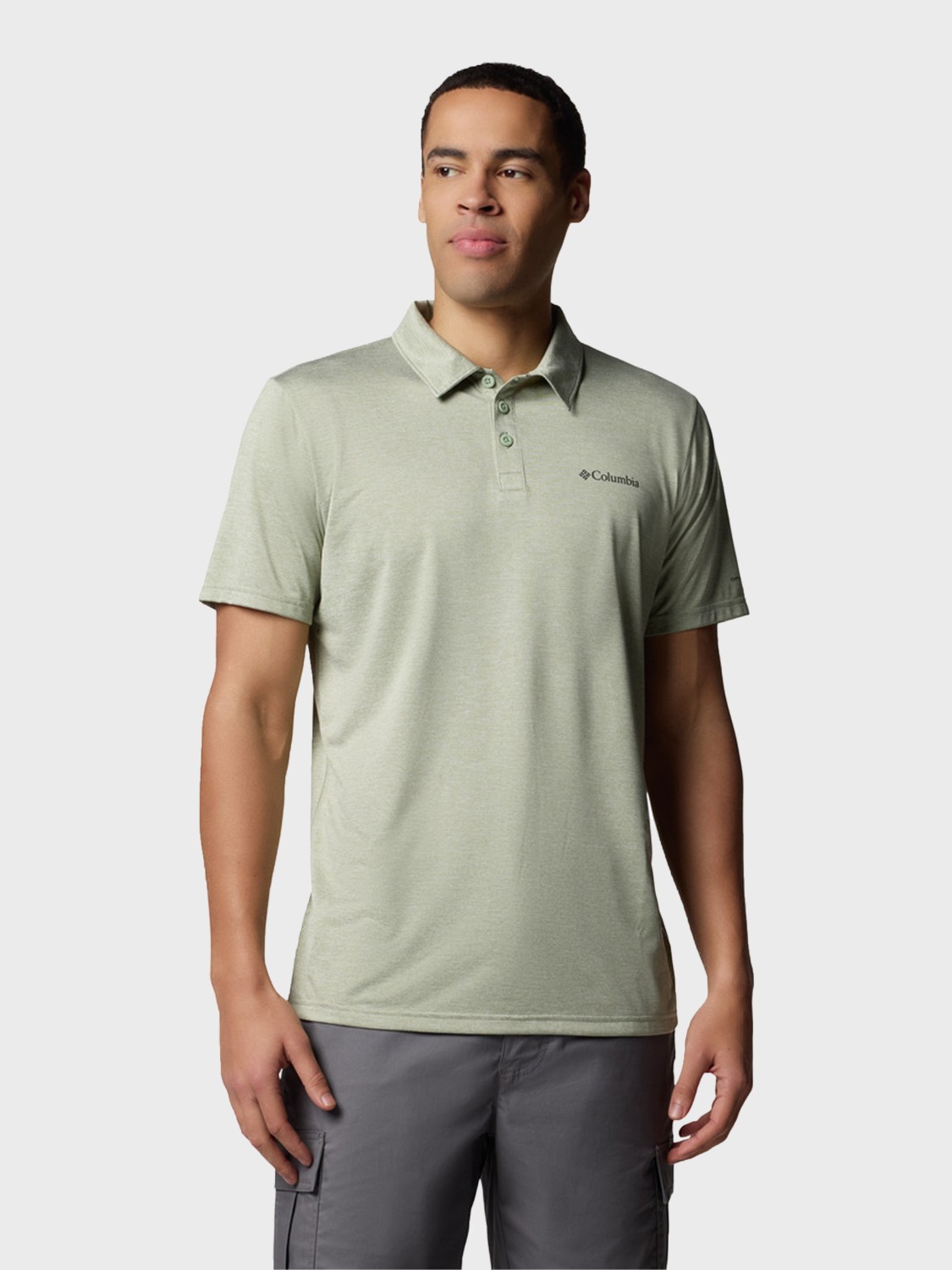 Рубашка-поло мужская Columbia Hike™ Polo хаки 1990401-348 изображение 2