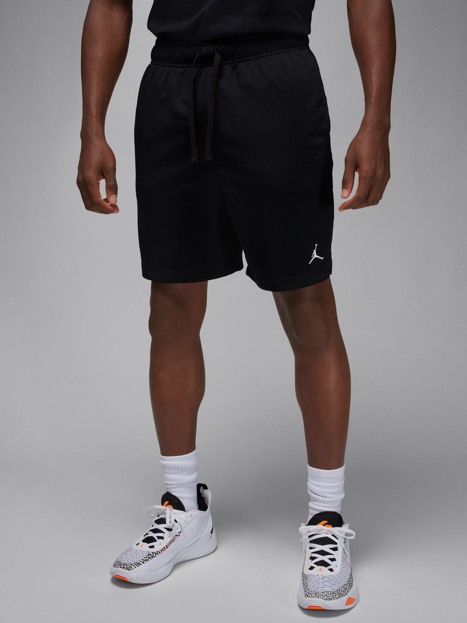 Шорты мужские Nike M J DF SPRT MESH SHORT черные FN5816-010 изображение 2