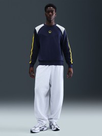 Толстовка чоловіча Nike M NSW CS CREW FLC BB темно-синя IH4286-410 изображение 2
