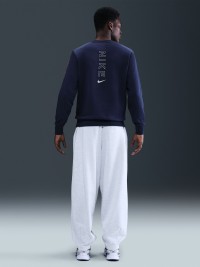 Толстовка чоловіча Nike M NSW CS CREW FLC BB темно-синя IH4286-410 изображение 3