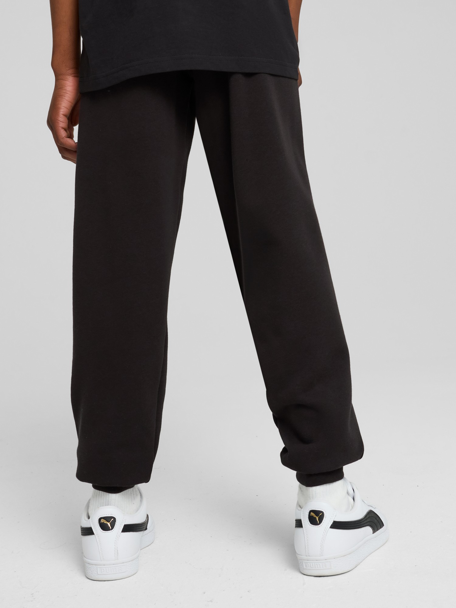 Брюки детские Puma ESS No. 1 Logo Sweatpants TR B черные 68491401 изображение 3