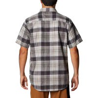 Рубашка мужская Columbia Under Exposure ™ YD Short Sleeve Shirt серая 1715221-025 изображение 4