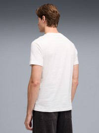 Футболка мужская Puma GRAPHIC Wording Tee белая 69177502 изображение 3