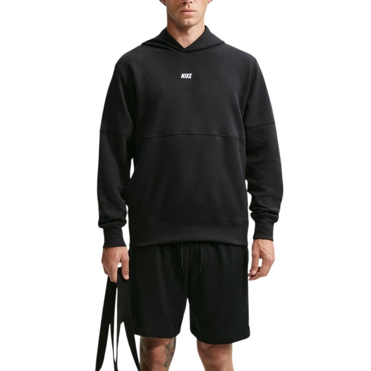 Толстовка мужская Nike M NK CLUB VARSITY HOODIE черная IO1383-010 изображение 1