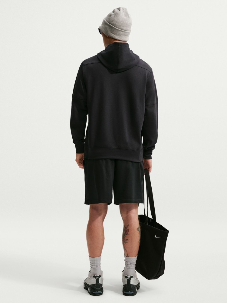Толстовка мужская Nike M NK CLUB VARSITY HOODIE черная IO1383-010 изображение 3