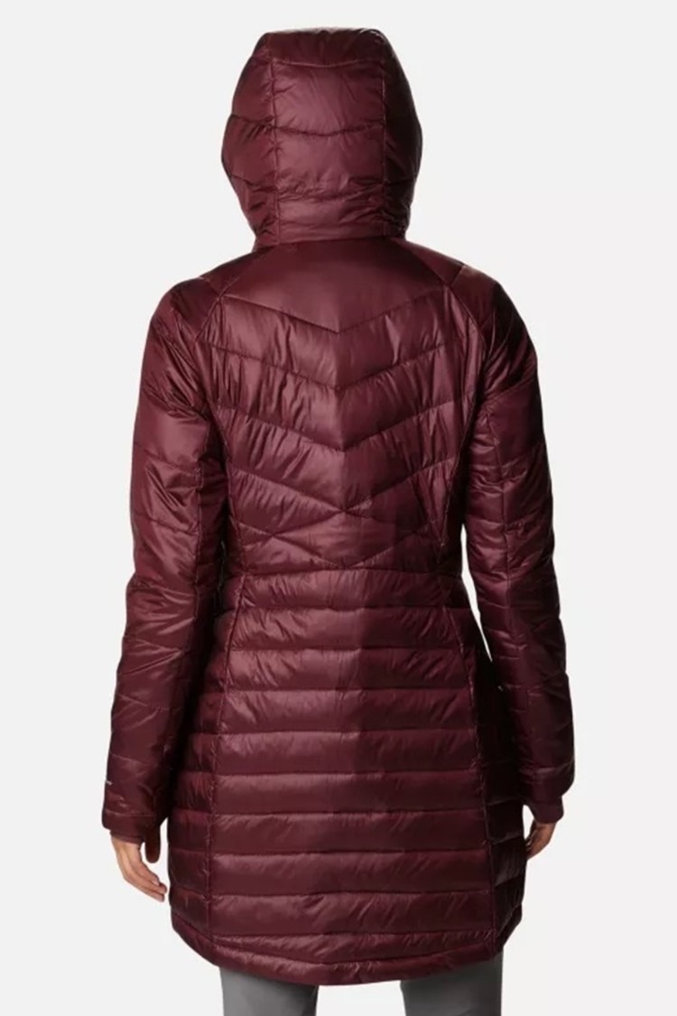 Куртка женская Columbia Joy Peak™ Mid Jacket бордовая 1982661-671 изображение 3