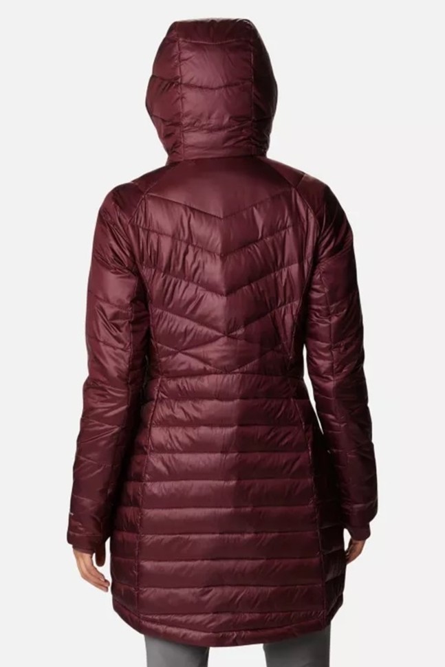 Куртка женская Columbia Joy Peak™ Mid Jacket бордовая 1982661-671 изображение 3