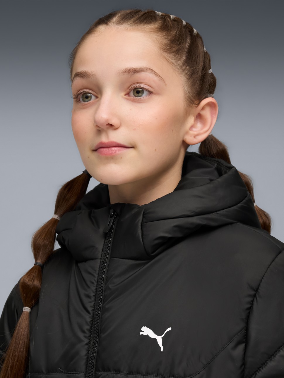 Куртка детская Puma ESS Hooded Padded Jacket черная 68522601 — фото 4 — Sport City Куртка детская Puma ESS Hooded Padded Jacket черная 68522601 — фото 4