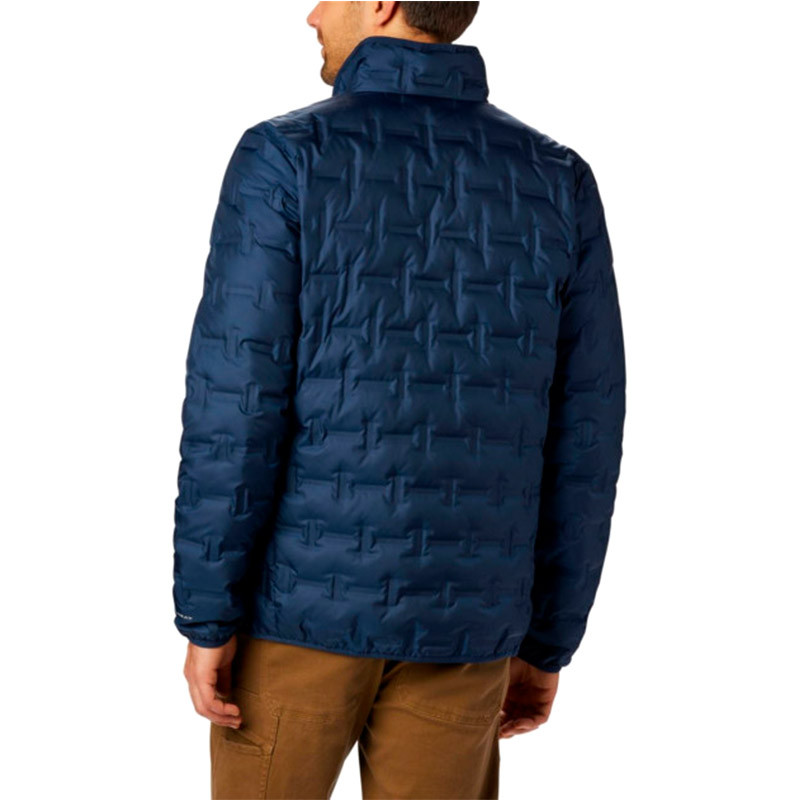 Куртка пуховая мужская Columbia Delta Ridge Down Jacket синяя 1875902-464