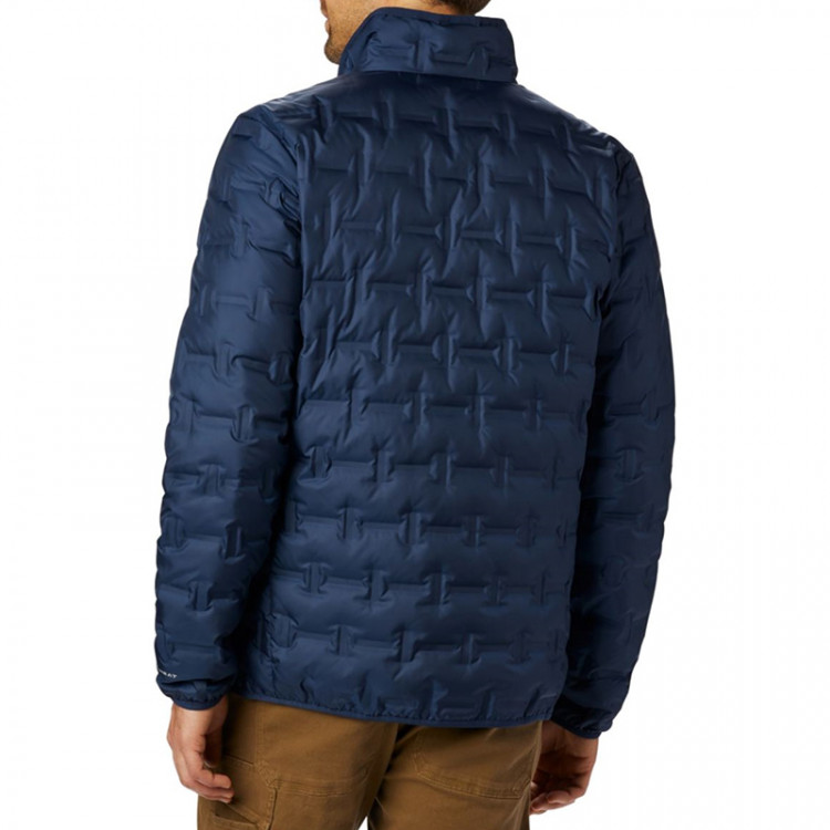 Куртка пуховая мужская Columbia Delta Ridge Down Jacket синяя 1875902-464 изображение 6