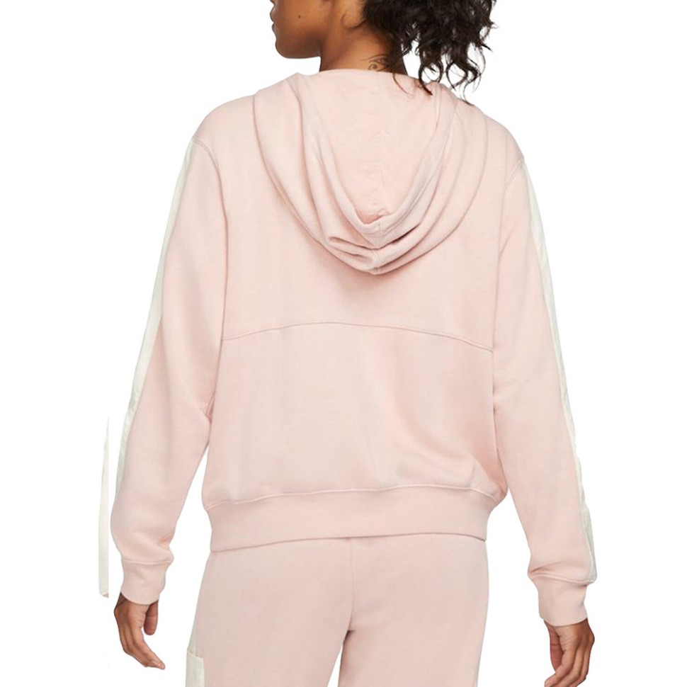 Толстовка жіноча Nike Sportswear Heritage Full-Zip Hoodie рожева DD5671-601  — фото 2
