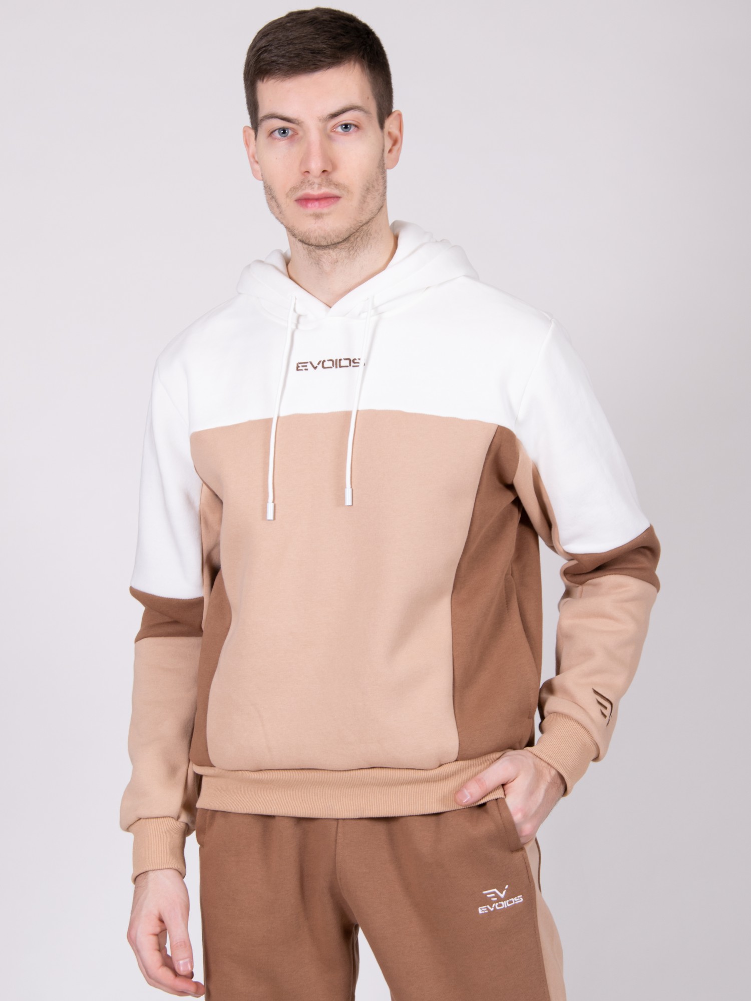 Толстовка мужская Evoids Roncao коричневая 552267-200 изображение 2