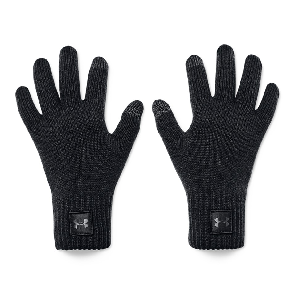 Рукавички Under Armour UA Halftime Gloves чорні 1373157-001 изображение 1