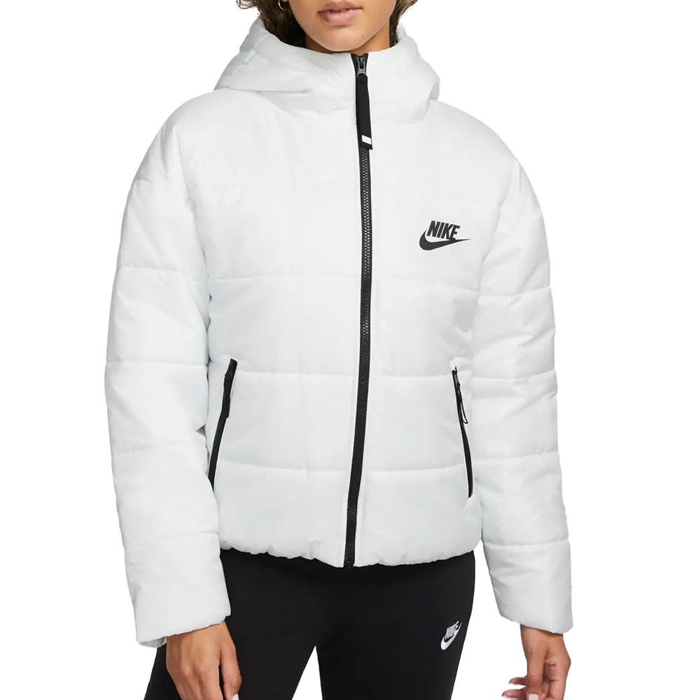 Куртка женская Nike W Nsw Syn Tf Rpl Hd Jkt белая DX1797-121 изображение 1