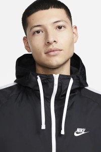 Костюм чоловічий Nike M NK CLUB WVN HD TRK SUIT чорний BV3025-013 изображение 5