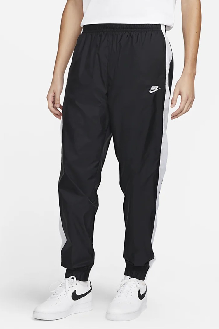 Костюм чоловічий Nike M NK CLUB WVN HD TRK SUIT чорний BV3025-013 изображение 7