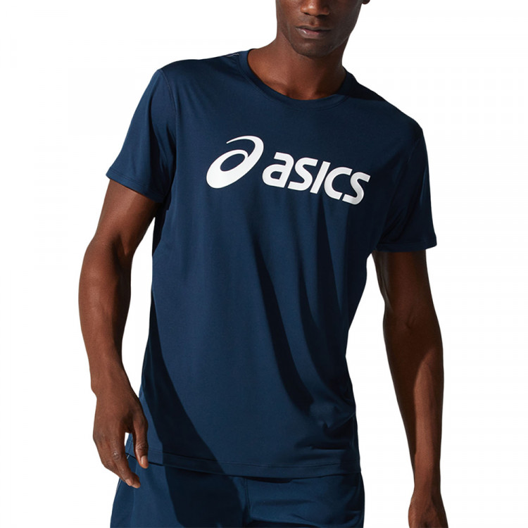 Футболка мужская Asics Core Asics Top синяя 2011C334-402 изображение 1