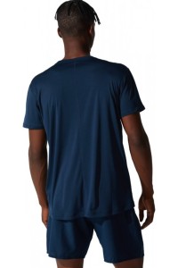 Футболка мужская Asics Core Asics Top синяя 2011C334-402 изображение 4