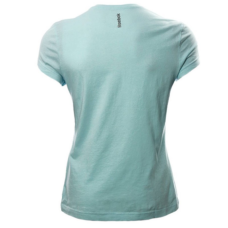 Футболка женская Reebok WOR SUPREMIUM 2.0 голубая AA9339 изображение 2