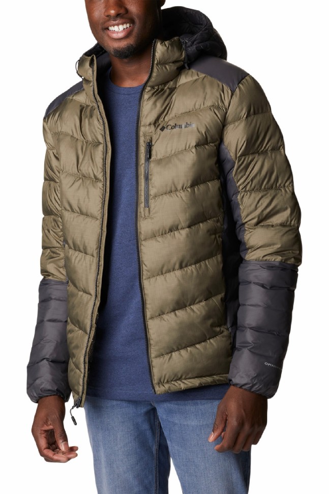Куртка чоловіча Columbia Labyrinth Loop™ Hooded Jacket зелена 1957341-398 изображение 6