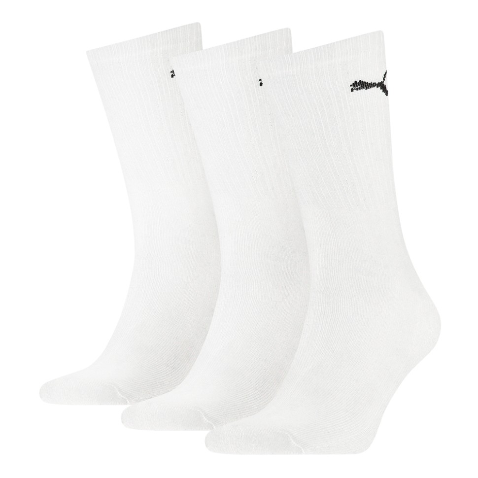 Шкарпетки   Puma SPORT CREW LIGHTWEIGHT 3P білі 90794002 изображение 2