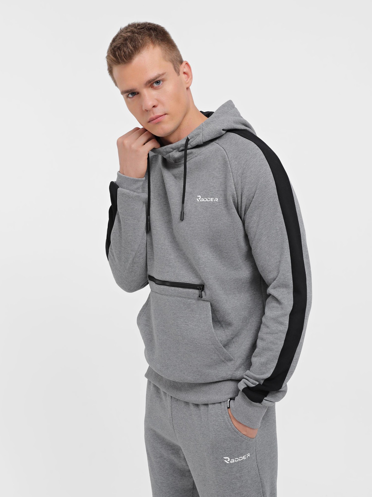 Толстовка чоловіча Radder Aviano темно-сіра 442401-020 изображение 2