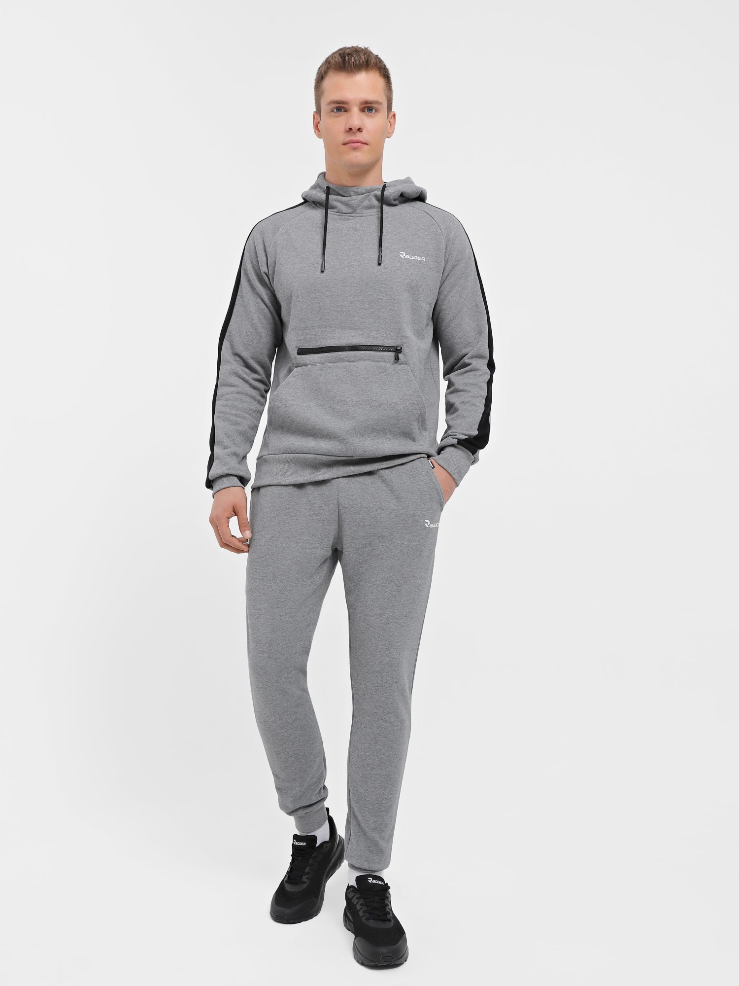 Толстовка чоловіча Radder Aviano темно-сіра 442401-020 изображение 4