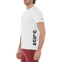 Футболка мужская Asics ESNT DBL GPX SS белая 2031A352-100 изображение 2