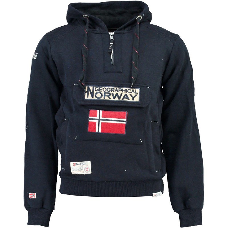 Толстовка женская Geographical Norway синяя SR638F-450 — Sport City Толстовка женская Geographical Norway синяя SR638F-450