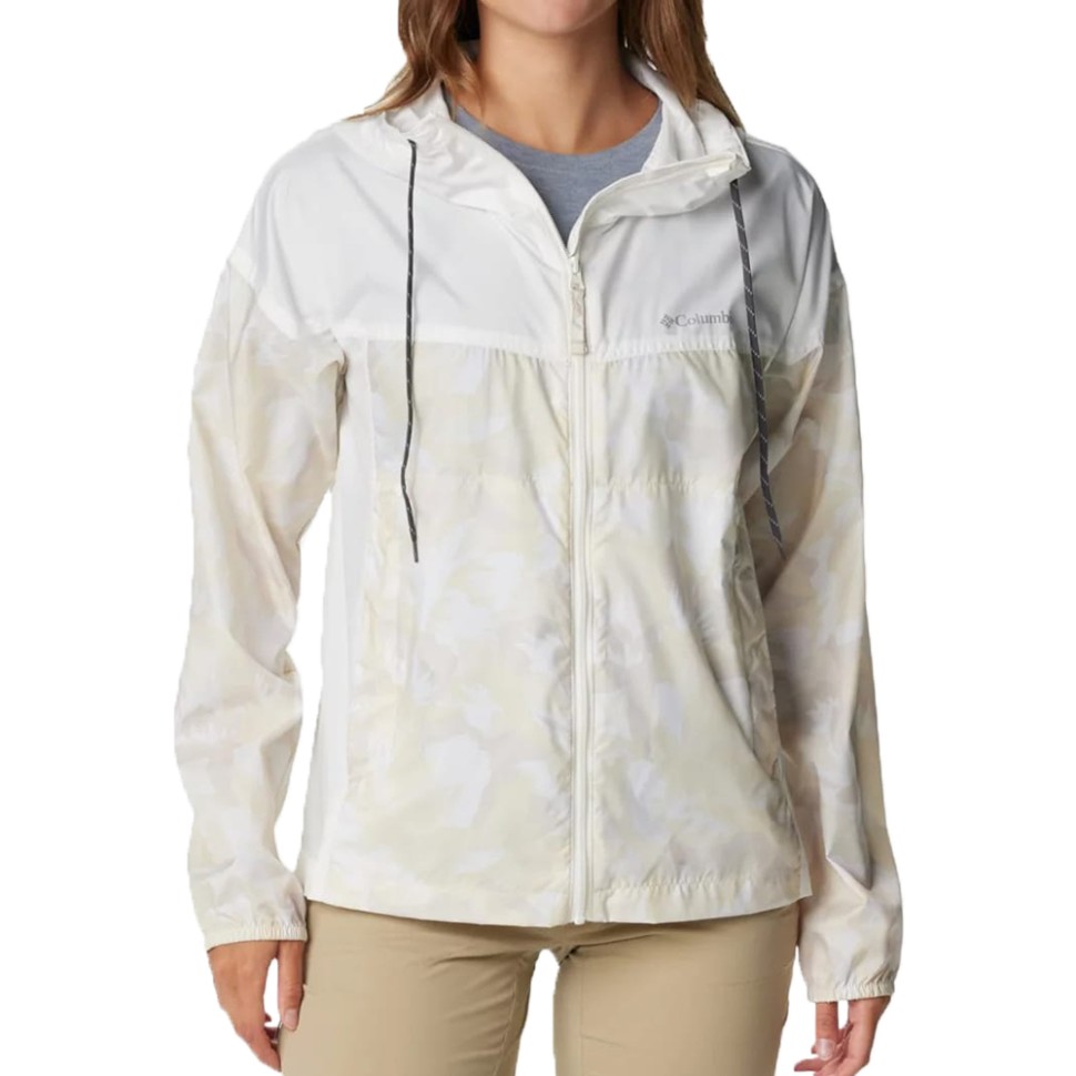 Вітрівка жіноча Columbia FLASH CHALLENGER™ NOVELTY WINDBREAKER бежева 1989501-278 — фото 1