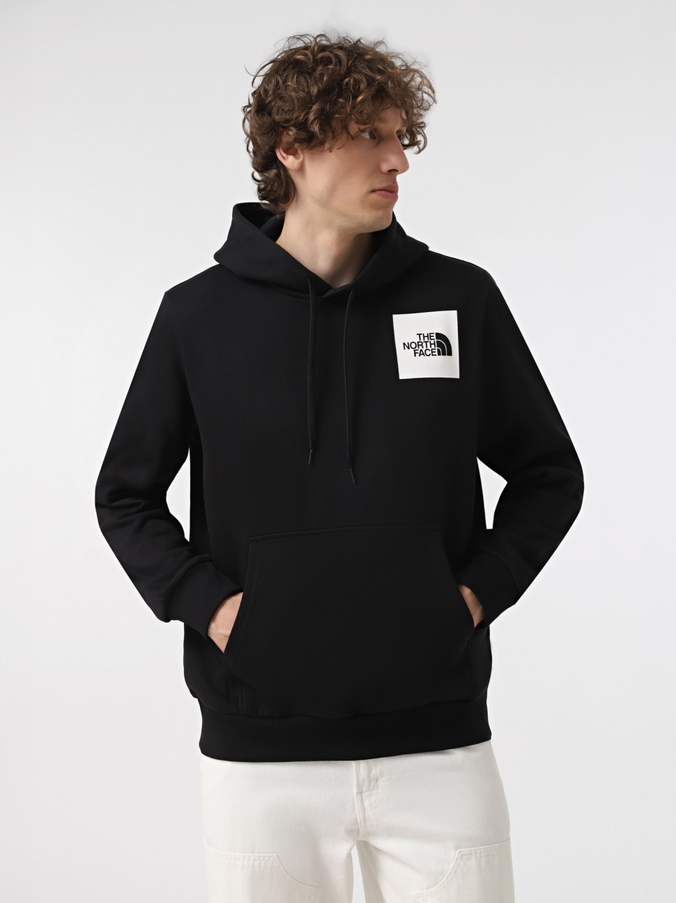 Худі чоловічий The North Face M FINE HOODIE чорний NF0A89EUJK31 — фото 2