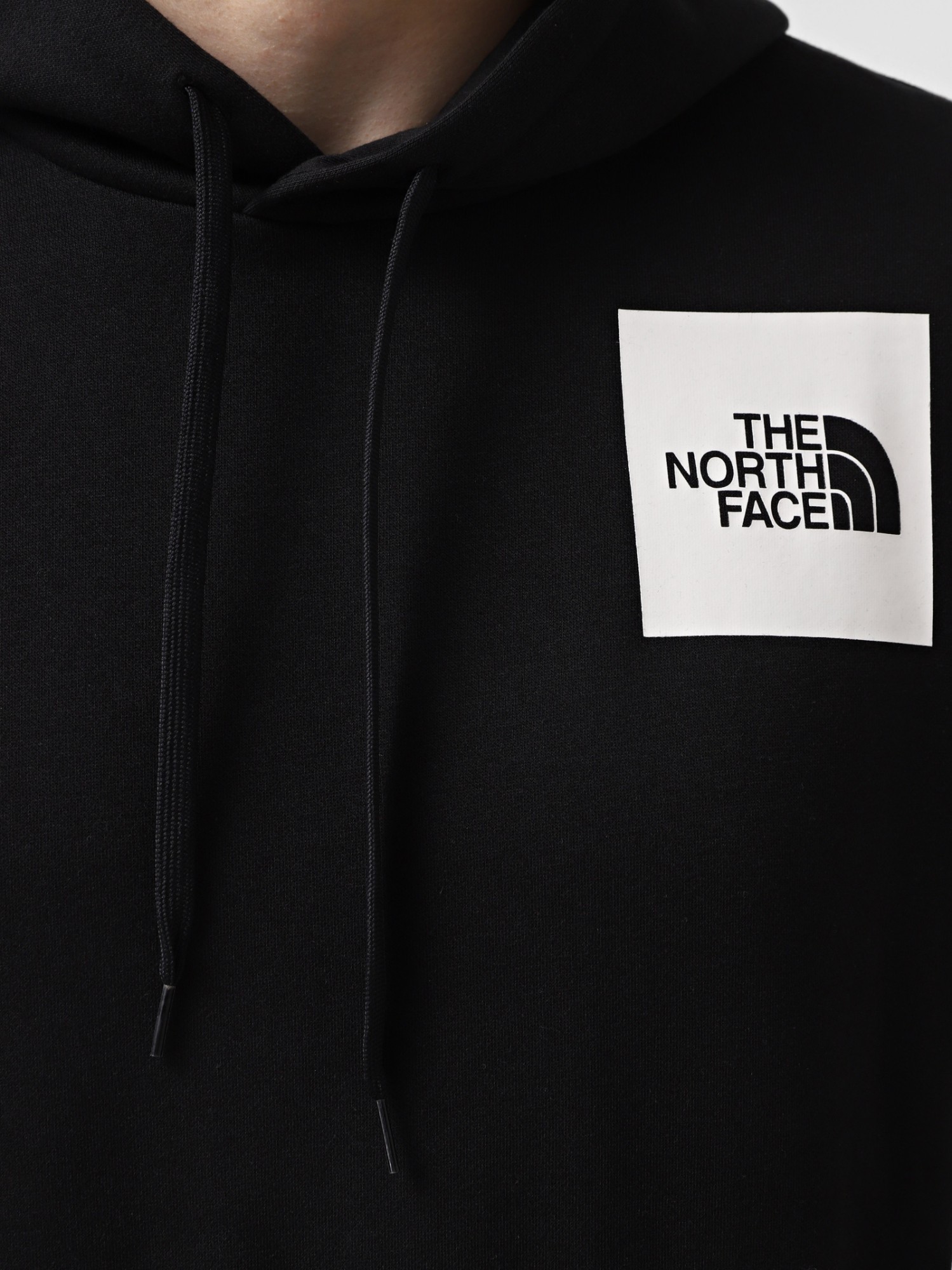 Худи мужской The North Face M FINE HOODIE черный NF0A89EUJK31 изображение 5