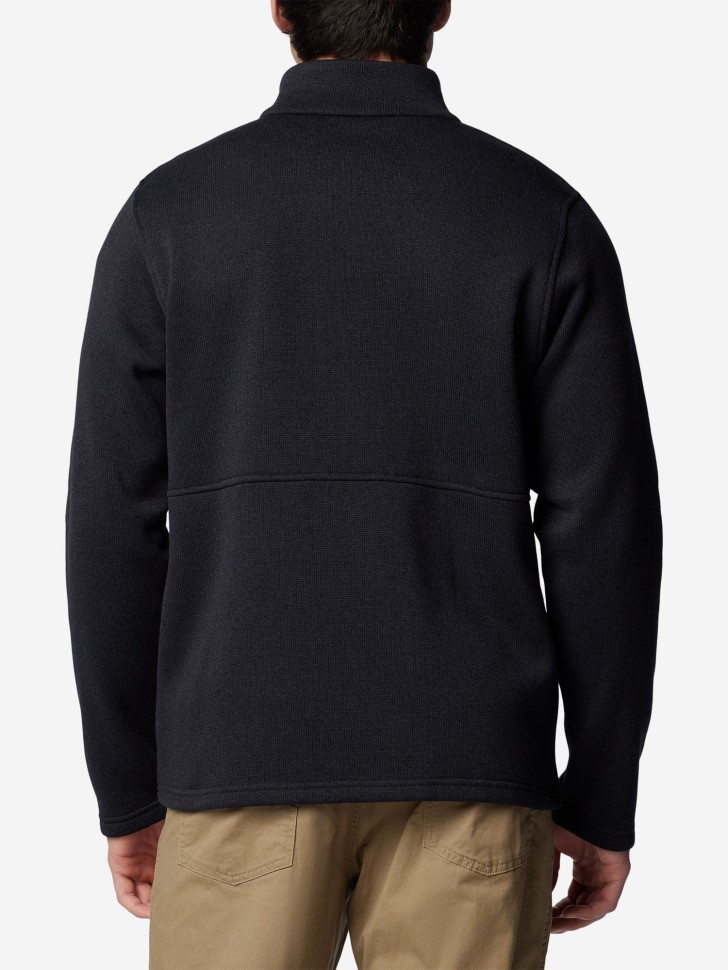 Джемпер мужской Columbia Alto Pass™ Full Zip Fleece черный 2095741-010 изображение 3