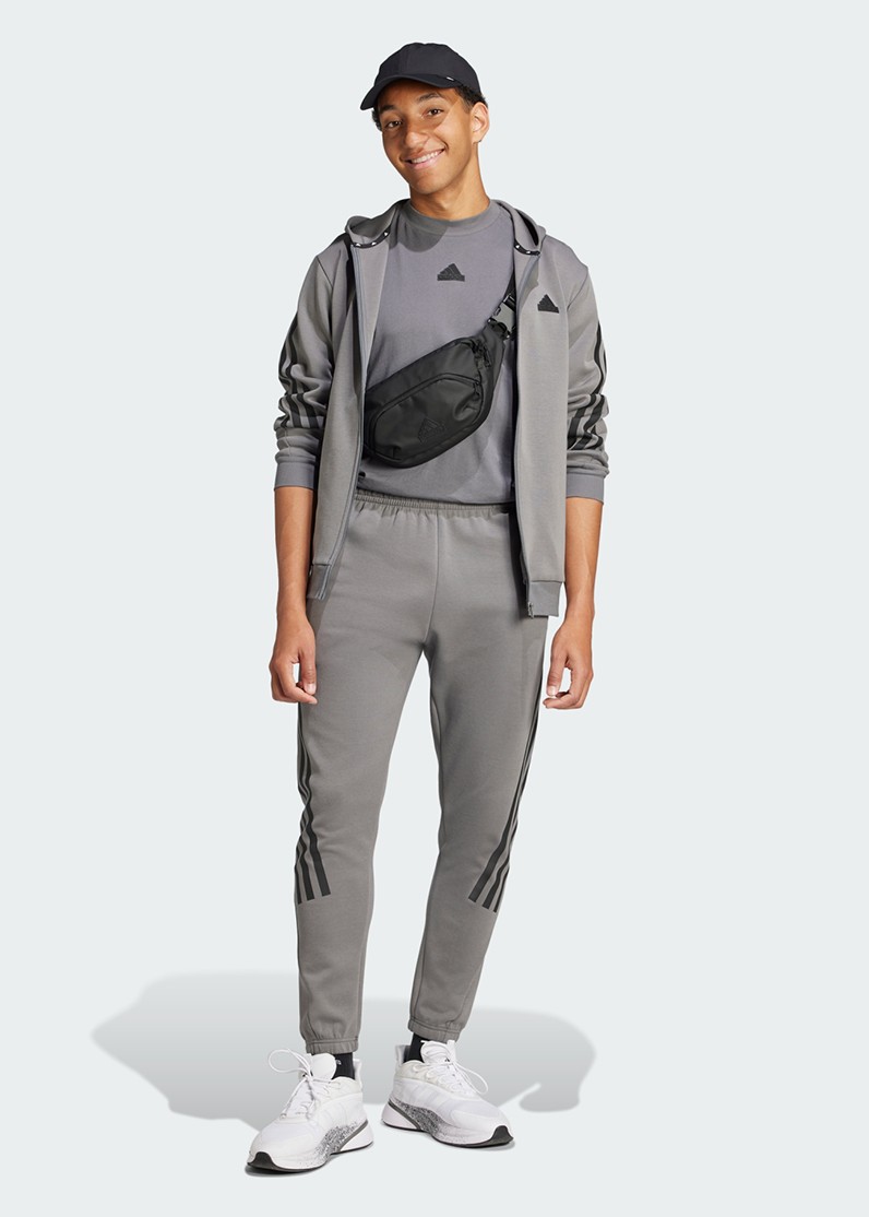 Брюки мужские Adidas M FI 3S PT графитовые IW8535 изображение 5