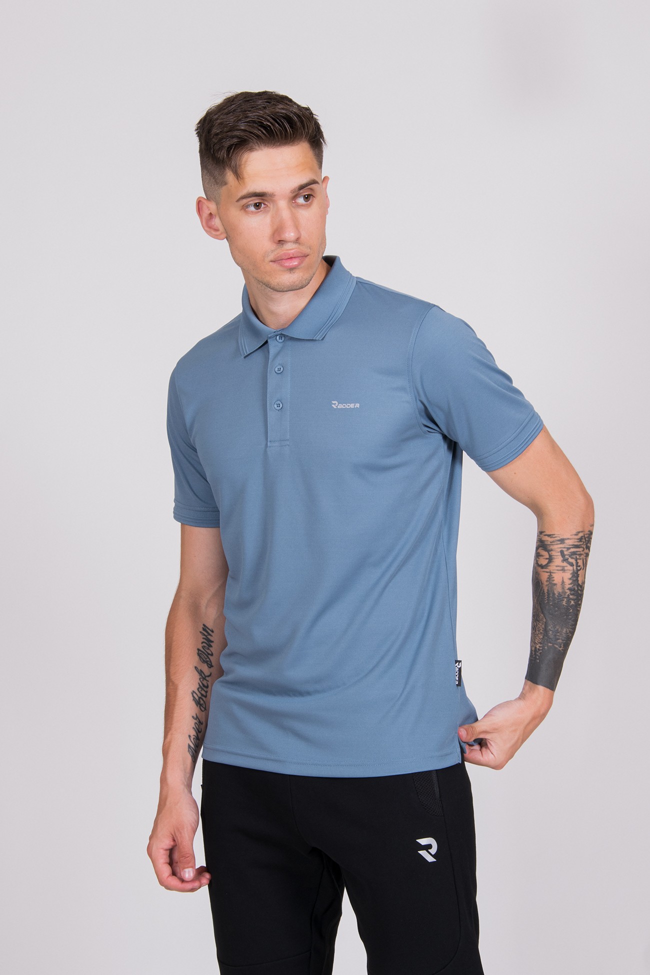 Поло мужское Radder Lanto синее 120003-410 изображение 1