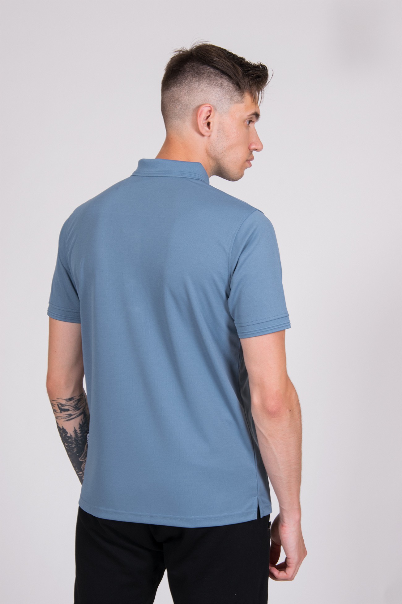 Поло мужское Radder Lanto синее 120003-410 изображение 3