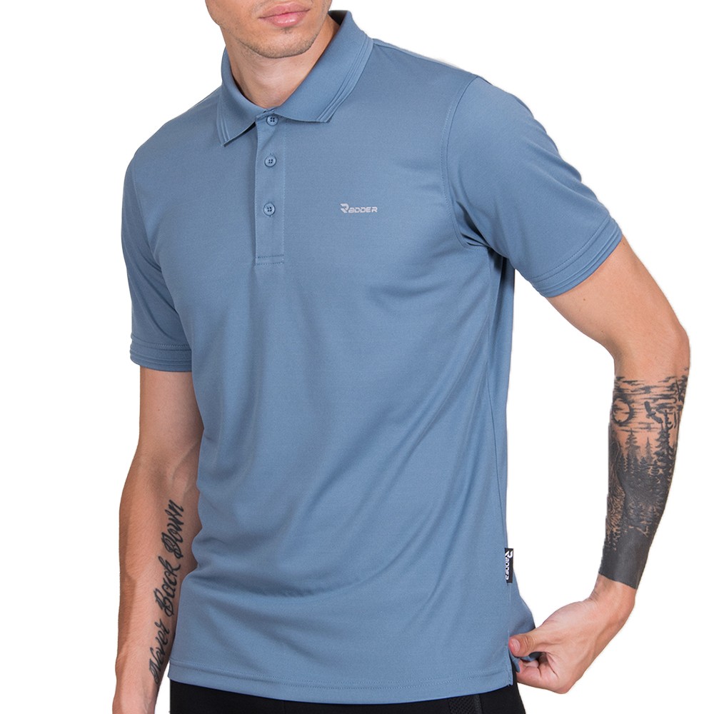 Поло мужское Radder Lanto синее 120003-410 изображение 4