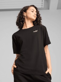 Футболка жіноча Puma TAPE Relaxed Tee чорна 68500901 изображение 2