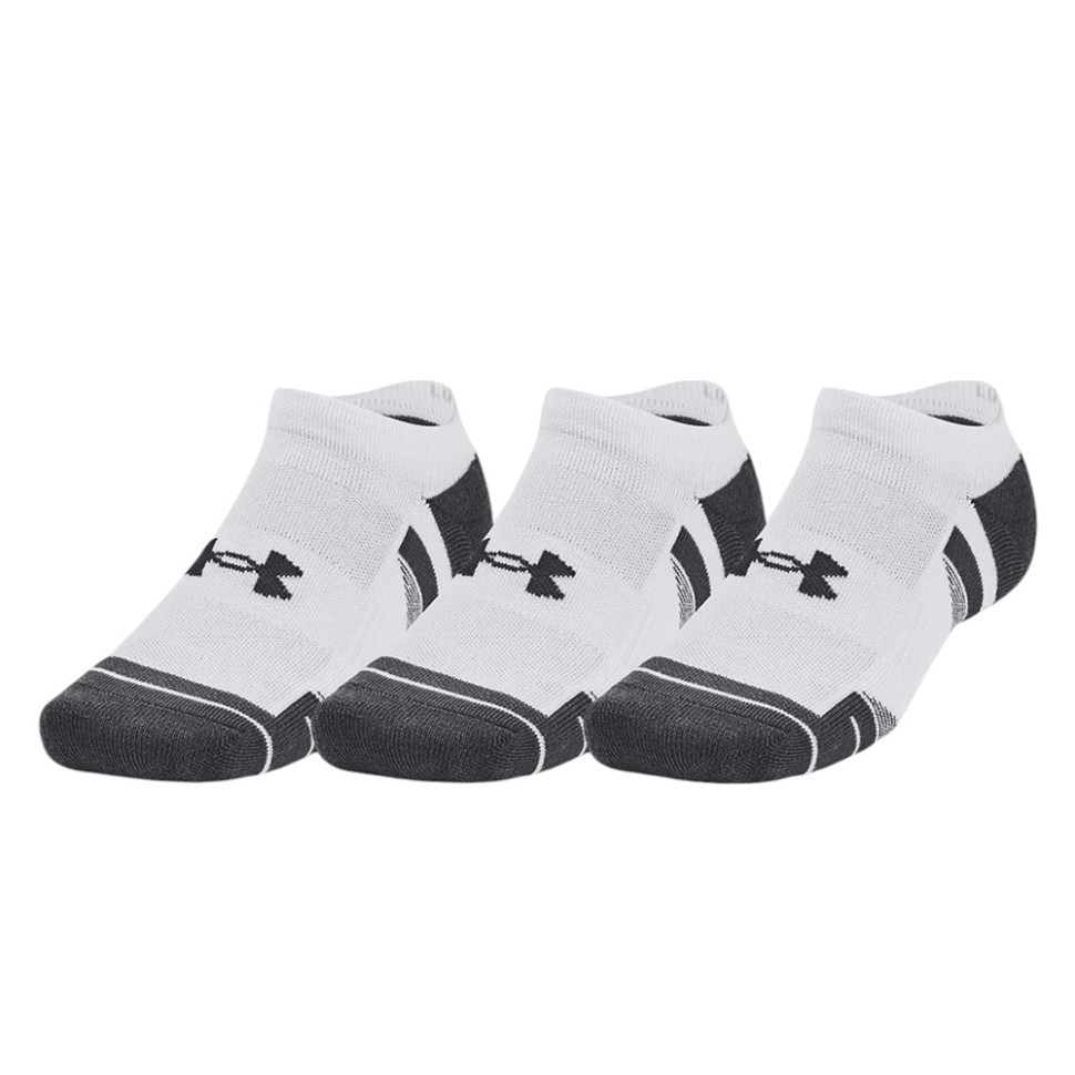 Шкарпетки  Under Armour UA Performance Tech 3pk NS білі 1379503-100 — фото 1