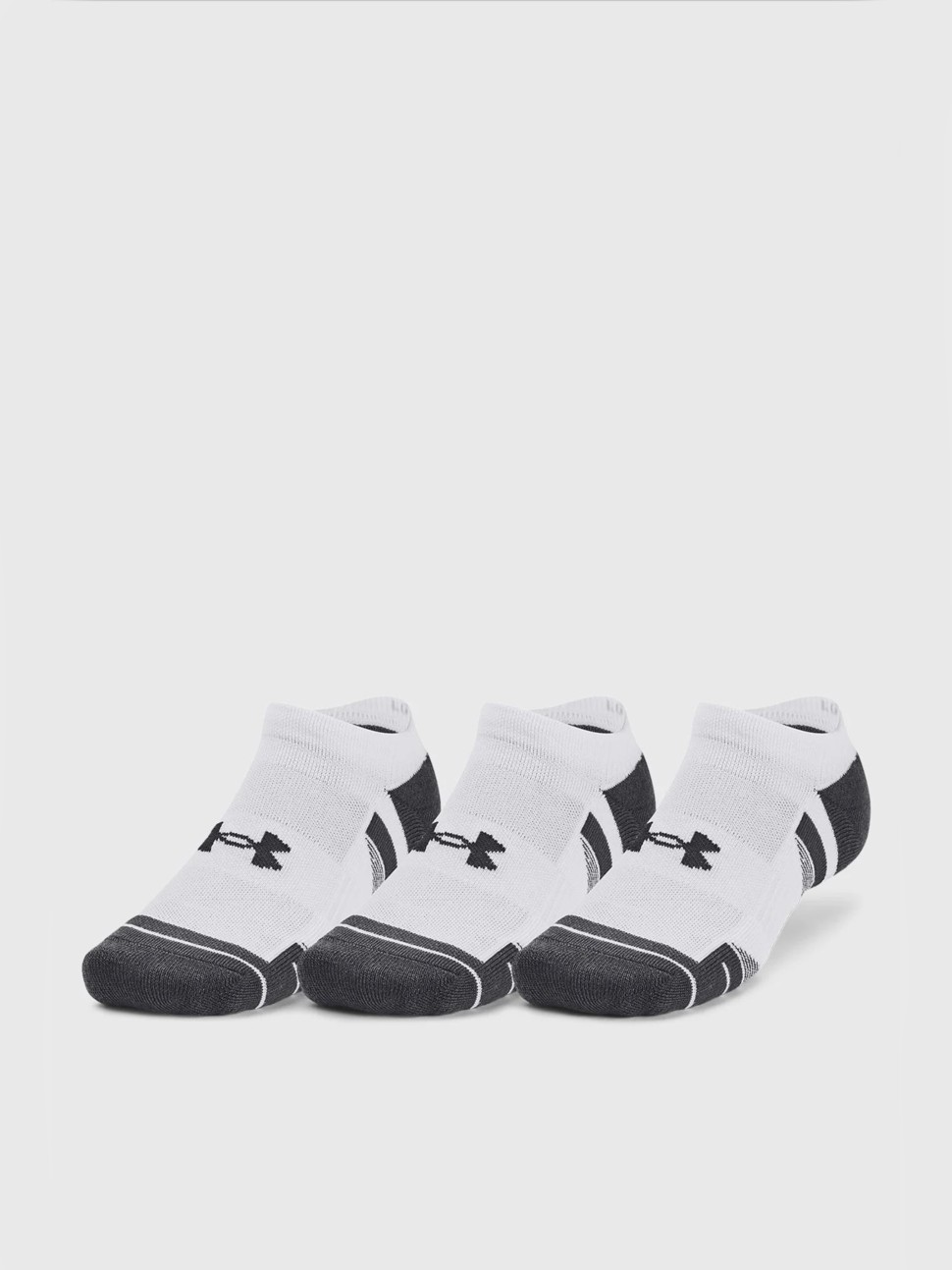 Шкарпетки  Under Armour UA Performance Tech 3pk NS білі 1379503-100 — фото 2