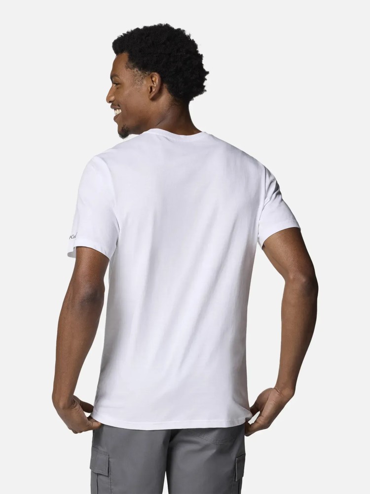 Футболка чоловiча Columbia  M Rapid Ridge™ Graphic Tee біла 1888811-114 изображение 4