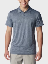 Рубашка-поло мужская Columbia Columbia Hike™ Polo темно-синяя 1990401-465 изображение 2