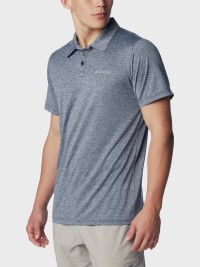Рубашка-поло мужская Columbia Columbia Hike™ Polo темно-синяя 1990401-465 изображение 6